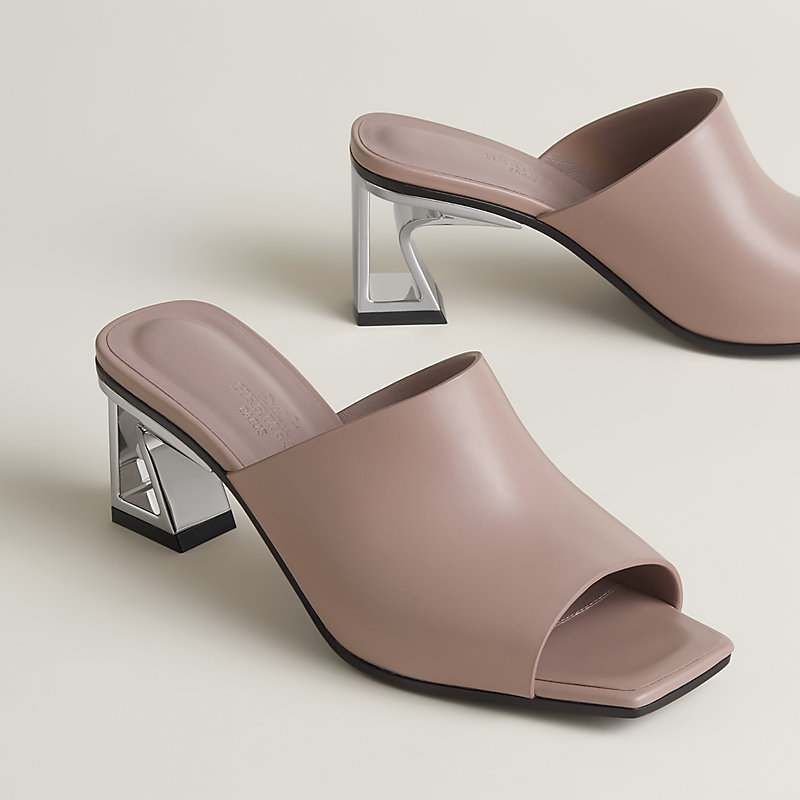 【彫刻的ヒールが魅せる洗練美】Hermes Sandali Kylie60 Eve 60 sandal | Hermès UAE